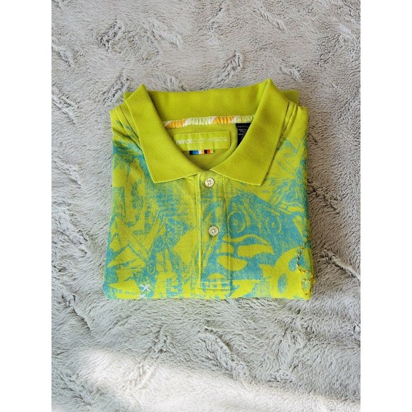 Enyce Clothing Co.-Green/Blue-Pullover Polo Shirt-Men’s 3XL-Embroidered-Used - Picture 9 of 12